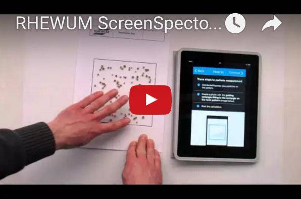 RHEWUM ScreenSpector App | New feature, new name, well-tried The technical RHEWUM app has been renamed to „RHEWUM ScreenSpector” and offers operators o