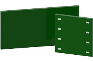 Kryptane® Urethane magnetic wear liners This Polyurethane magnetic patch or liner can be installed quickly and safely without the use of welders or bolt fastening systems.