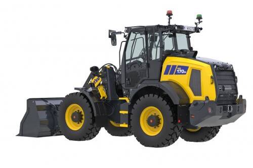 Komatsu expands wheel loader product range with new WA170M-11 Komatsu is introducing the new WA170M-11 wheel loader, expanding its wheel loader series in the 9-10 tonne operating weight range. This new model, developed and produced in Hannover.