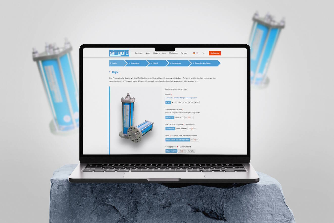 New Website from singold: Clearer, Modernised and Faster Solutions singold gerätetechnik gmbh is proud to announce the launch of its completely redesigned website.
