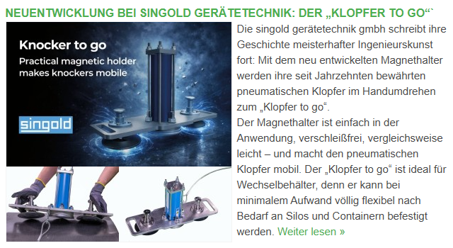 Newsletter Hauptartikel